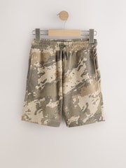 Neutral Camo Regular Fit Basic Shorts (3-16yrs) - Image 1 of 4