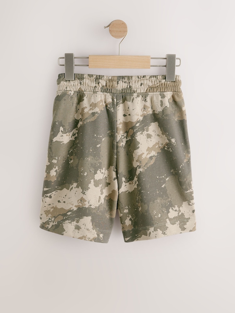 Neutral Camo Regular Fit Basic Shorts (3-16yrs) - Image 2 of 4