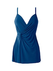 Miraclesuit Plavi kupaći kostim sa podnoženim čašama za stomak - Slika 6 od 6