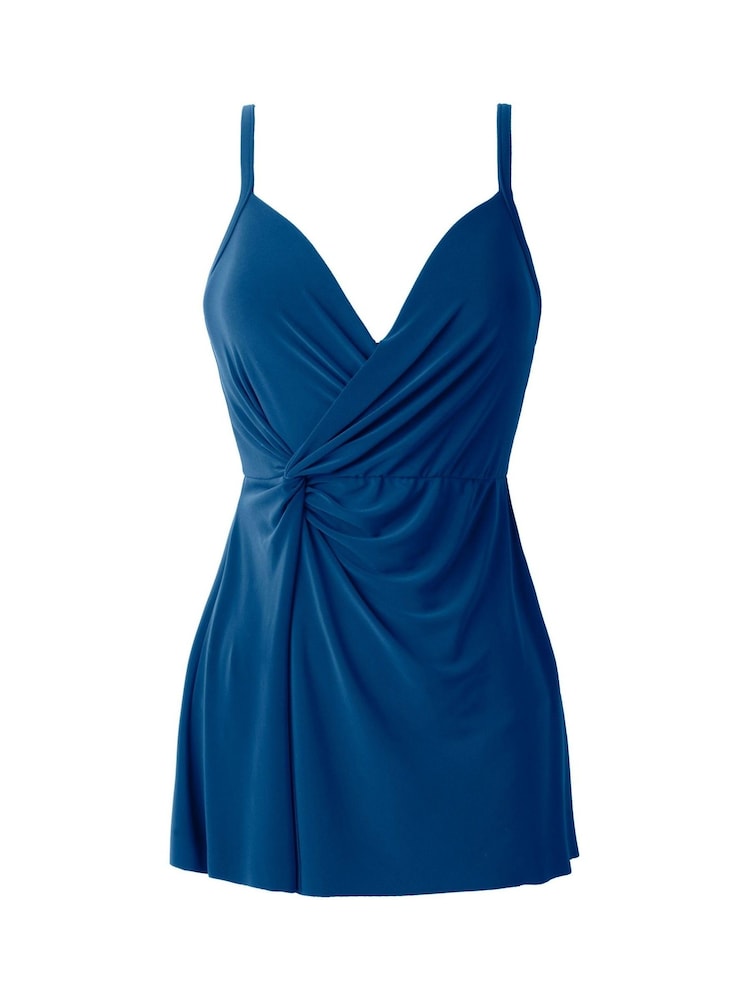 Miraclesuit Plavi kupaći kostim sa podnoženim čašama za stomak - Slika 6 od 6