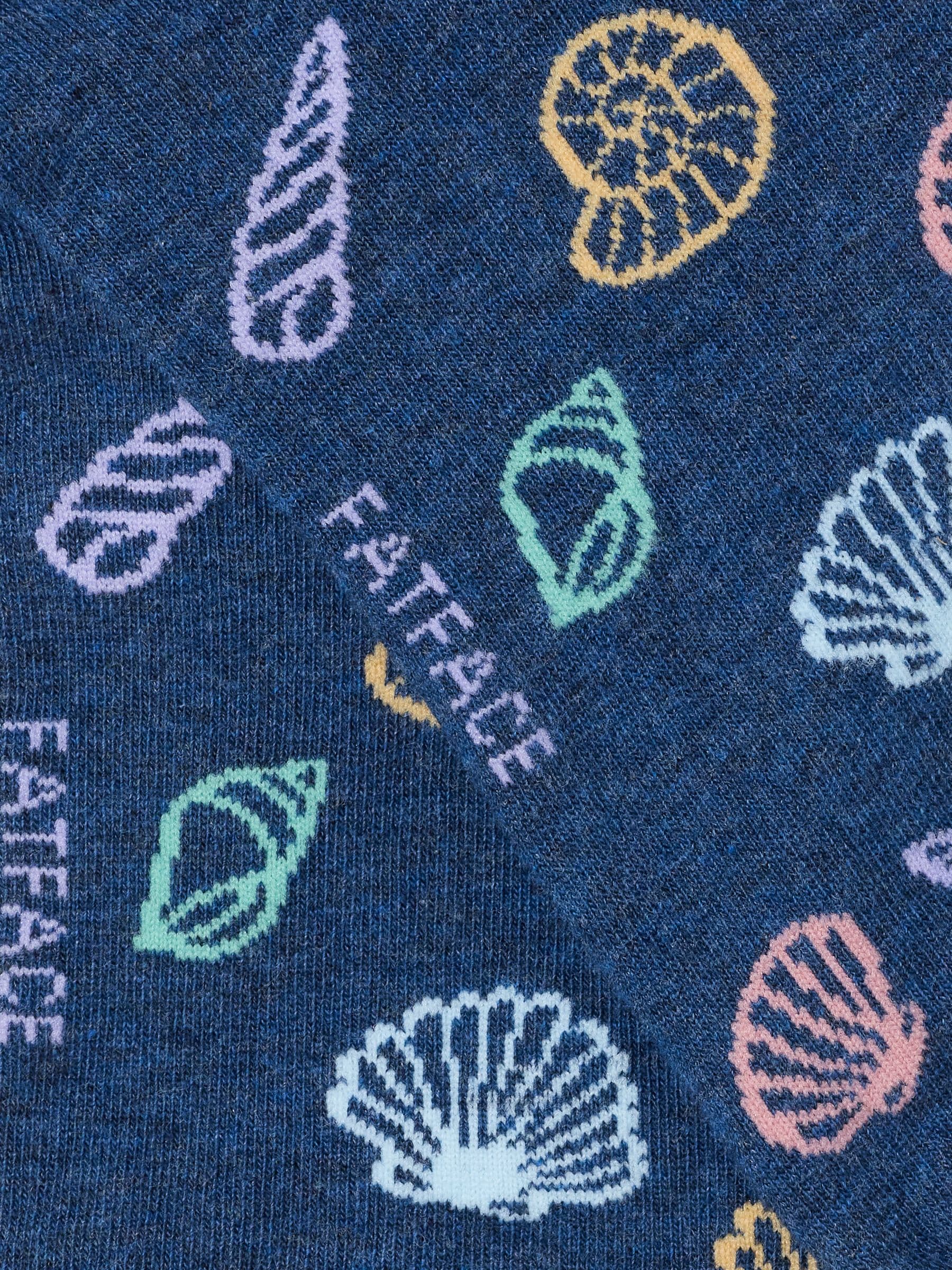 Buy FatFace Navy Shell Trainer Socks from Next USA