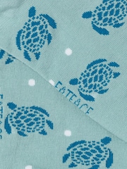 جوارب حذاء رياضي بنقشة سلحفاة من FatFace - Image 2 of 2