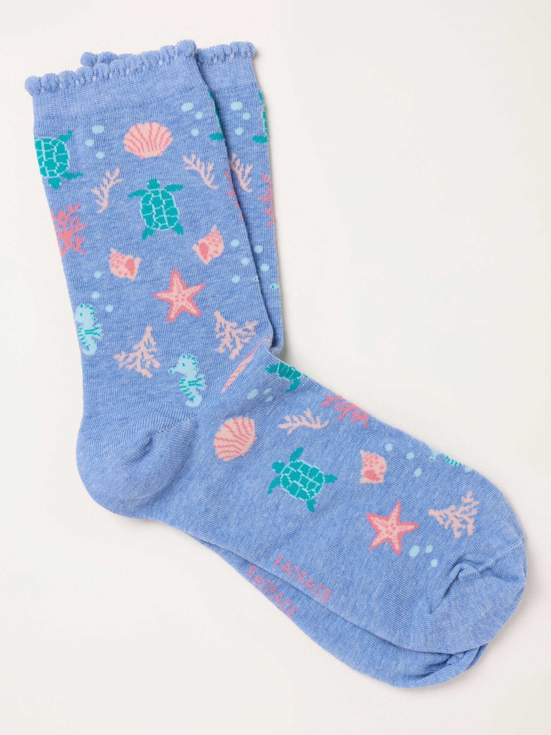 Fat Face - Women - Socks - Blue