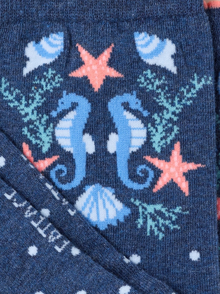 FatFace Seahorse Socks - Imaginea 2 din 2