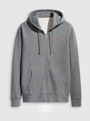 Levi's Grey The Original Hm Zip Up Hoodie - Image 3 of 3