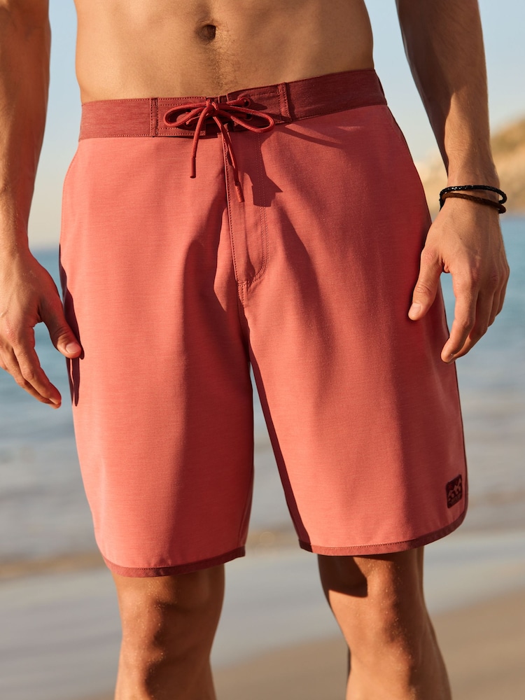 Red Motionflex Boardshort 9" - Image 1 of 7