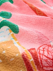 Alec Cummings Seersucker 5 inch Swim Shorts - Image 3 of 3