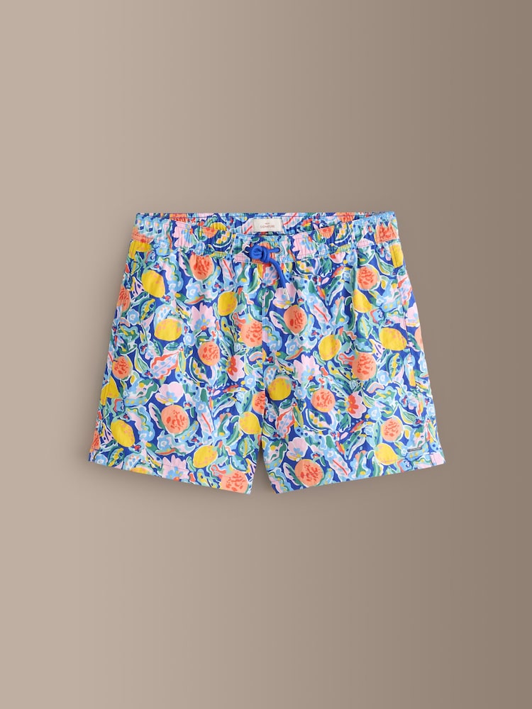 Multicolour Fruit - Signature Liberty Print Swim Shorts - Εικόνα 1 από 4