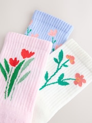 Tulpe - Socken mit gepolsterter Sohle, 3er-Pack - Bild 5 von 6