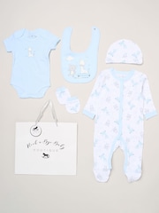 Rock-A-Bye Baby Boutique Cotton Baby Gift Set 5 Piece - Image 1 of 6