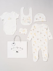 Rock-A-Bye Baby Boutique Cotton Baby Gift Set 5 Piece - Image 1 of 5