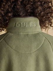 Joules Heritage Light Green Polar Fleece Longline Cape - Image 9 of 10