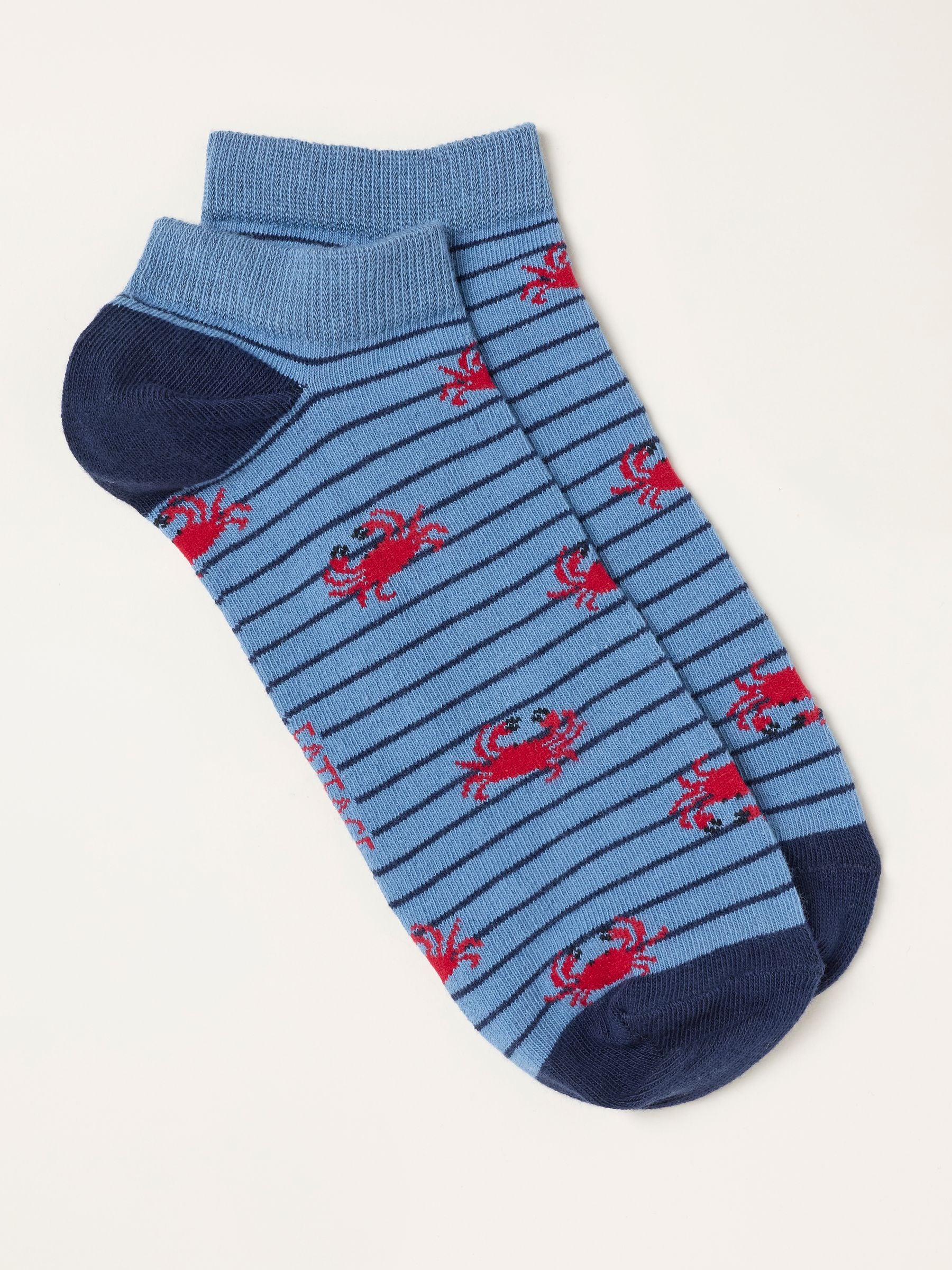 Fat Face Men's Socks - Cotton Blend - Blue