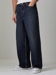 HUGO Blue Mason Baggy Denim Jeans - Image 1 of 5