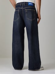 HUGO Blue Mason Baggy Denim Jeans - Image 3 of 5