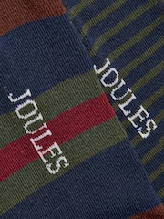 Joules Men's Kingsbury Green Rugby Socks 2 Pack (size 7-12) - Image 3 of 3