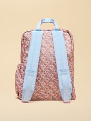 Joules Pink Girls' Ditsy Backpack - Image 2 of 5