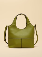 Joules Crossbody Green Tophandle Tote Bag - Image 6 of 9