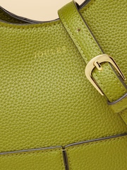 Joules Crossbody Green Tophandle Tote Bag - Image 8 of 9