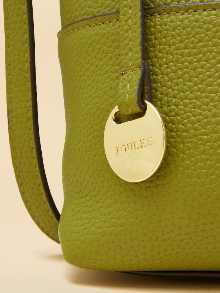 Joules Crossbody Green Tophandle Tote Bag - Image 9 of 9 Joules Crossbody Green Tophandle Tote Bag - Image 9 of 9