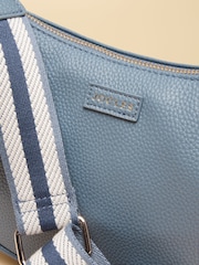 Joules Jade Light Blue Half Moon Adjustable Cross-Body Bag - Image 7 of 8