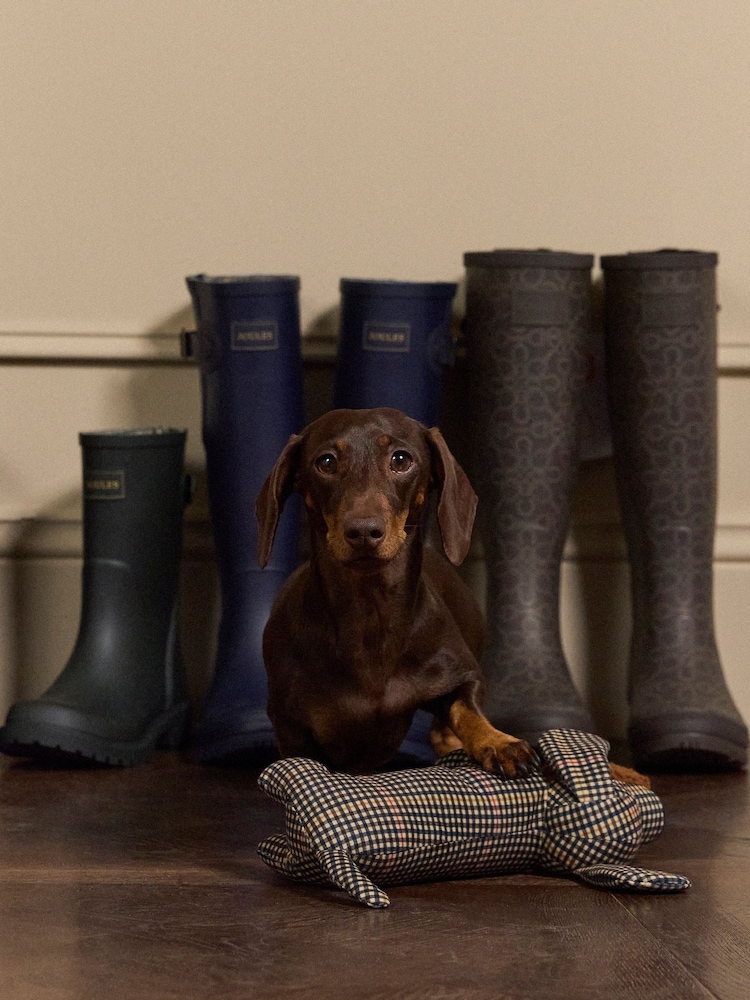 Joules Henson Check Heritage Dog Toy - Image 2 of 9 Joules Henson Check Heritage Dog Toy - Image 2 of 9