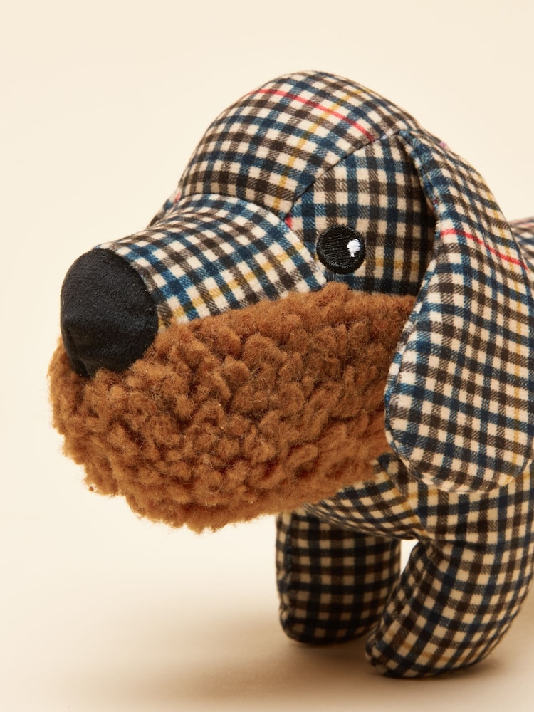 Joules Henson Check Heritage Dog Toy - Image 9 of 9 Joules Henson Check Heritage Dog Toy - Image 9 of 9