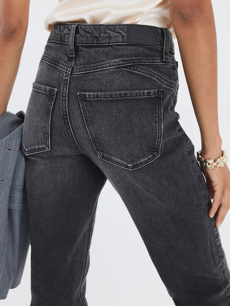 River Island Ψηλόμεσο Γλυπτό Τζιν μαμάς - Εικόνα 4 του 4