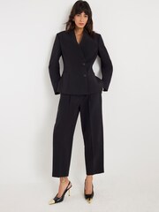 River Island Black Straight Leg Trousers - Image 5 of 6