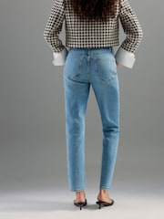 River Island Blue High Rise Slim Fit Jeans - Image 2 of 4