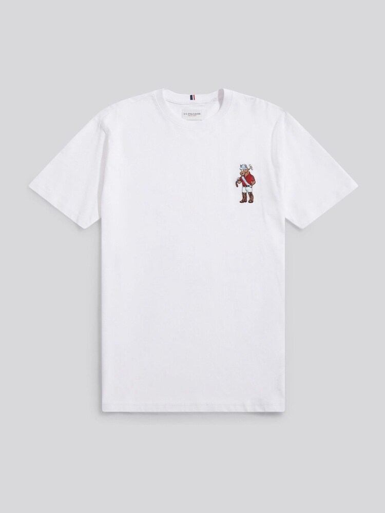 U.S. Polo Assn. White Chuck T-Shirt - Image 1 of 4 U.S. Polo Assn. White Chuck T-Shirt - Image 1 of 4