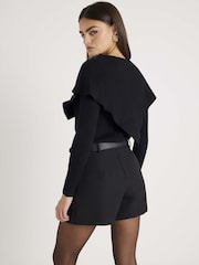 River Island Black Cape Jumper - Image 3 of 4