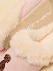 粉色小狗 - Joules Slippet Luxe Slipper - 圖片 6/6