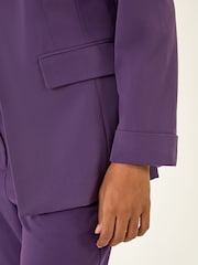 Roman Purple Tailored Collar & Revere Blazer - Image 5 of 5