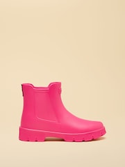 Joules Raindance Bright Pink EVA Lightweight Ankle Wellies - Image 1 of 6