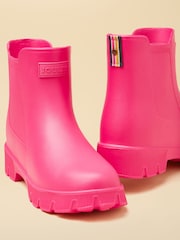 Joules Raindance Bright Pink EVA Lightweight Ankle Wellies - Image 4 of 6
