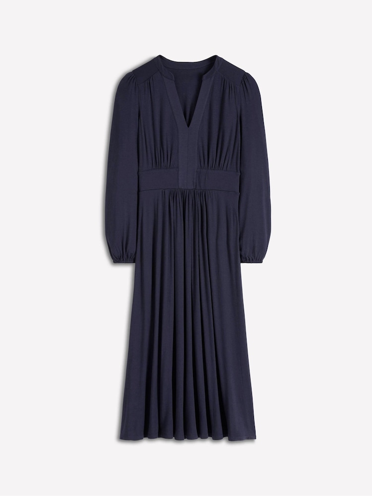 Boden Blue Petite Lily Long Sleeve Midi Dress - Image 5 of 5