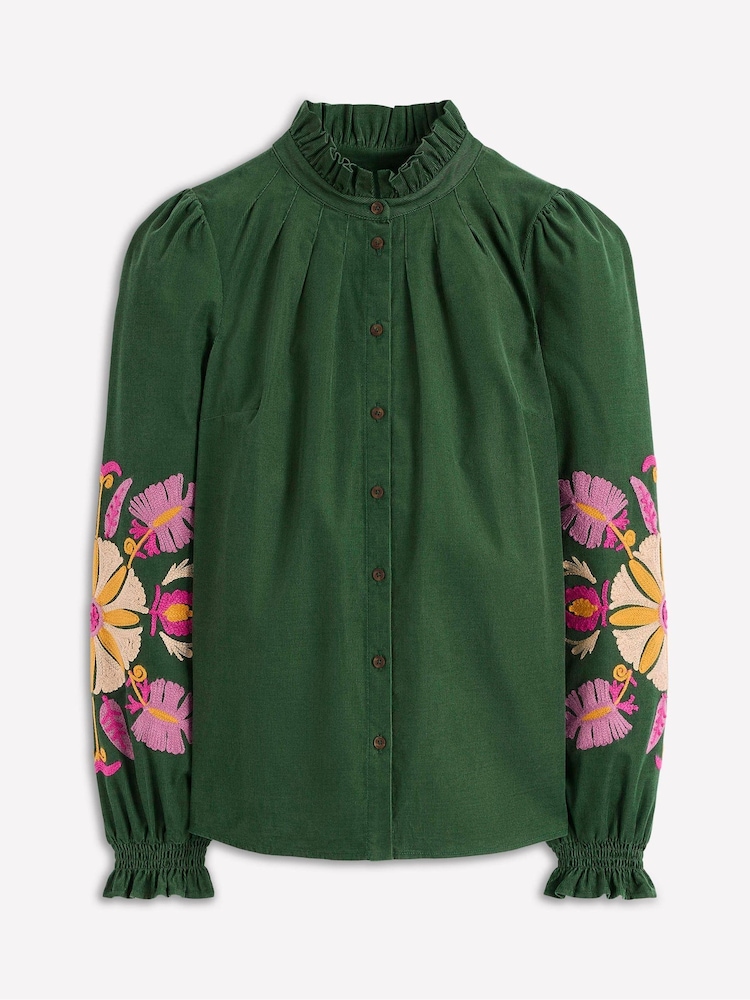 Boden Green Lorna Cord Top - Image 5 of 5