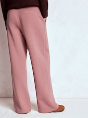 Boden Red Wide Leg Joggers - Image 3 of 5