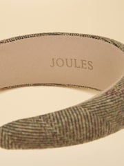 Joules Tessie Green Tweed Headband - Image 4 of 7