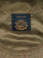 Joules Harrogate Khaki Tweed Baker Boy Cap - Image 8 of 8