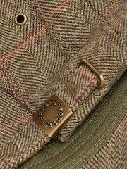 Joules Perry Khaki Tweed Baseball Cap - Image 6 of 7