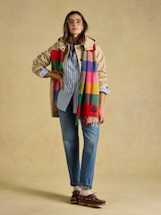 Joules Langtree Bright Gingham Scarf - Image 3 of 8