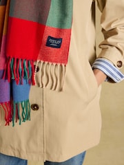 Joules Langtree Bright Gingham Scarf - Image 4 of 8