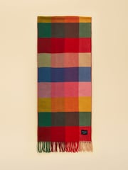 Joules Langtree Bright Gingham Scarf - Image 7 of 8