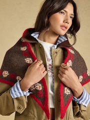 Joules Kendra Rose Triangle Scarf - Image 2 of 6