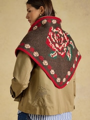 Joules Kendra Rose Triangle Scarf - Image 5 of 6