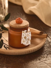 Pumpkin Spice Orange Votive Candle - Image 1 of 3