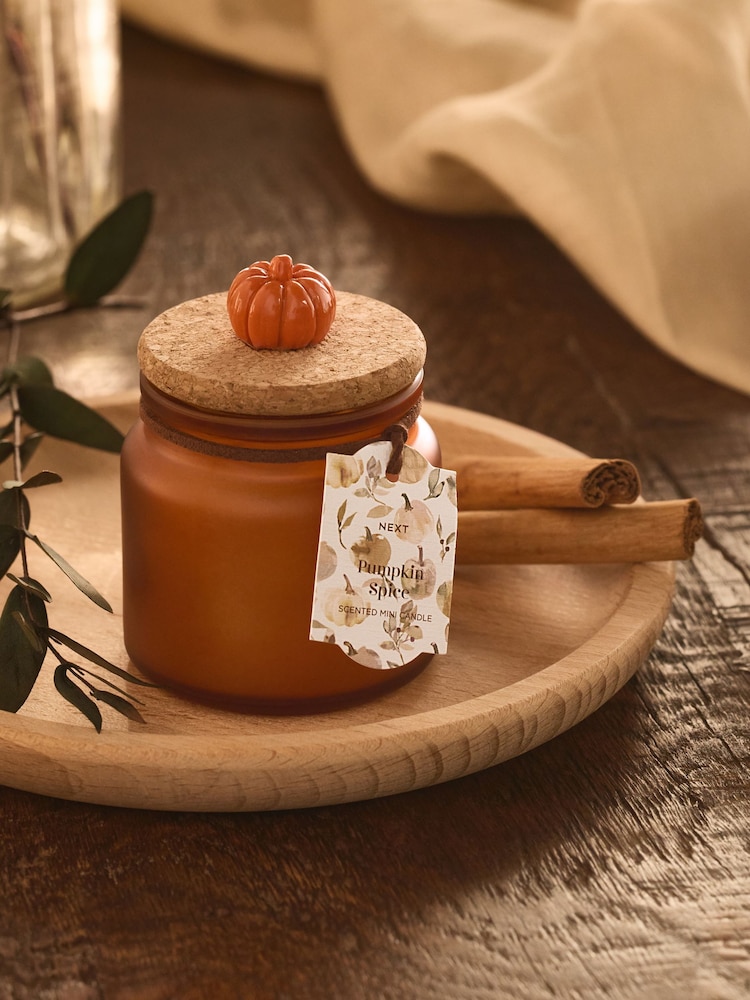Pumpkin Spice Orange Votive Candle - Image 1 of 3 Pumpkin Spice Orange Votive Candle - Image 1 of 3