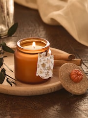 Pumpkin Spice Orange Votive Candle - Image 2 of 3